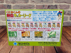 [NOS] Kunio-kun no Nekketsu Soccer League Famicom NES Technos 1993 Unused Japan