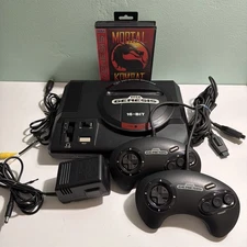 Sega Genesis Model 1 HD Graphics Non-TMSS Console Bundle 1601 High Definition