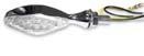 K&S Technologies LED Ultra Mini Stalk Marker Lights - Diamond Chrome Body