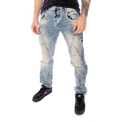 Cipo and Baxx C0894A Jeans Herren Straight used hell 14823