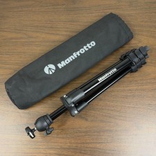 Manfrotto Compact Light Tripod Black Aluminum MKCOMPACTLT-BK with Ball Head