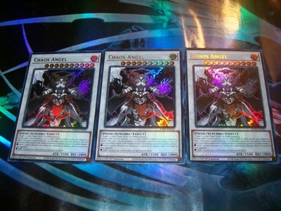 3x Chaos Angel 1st Edition Ultra Rare RA05-EN043 Yu-Gi-Oh!