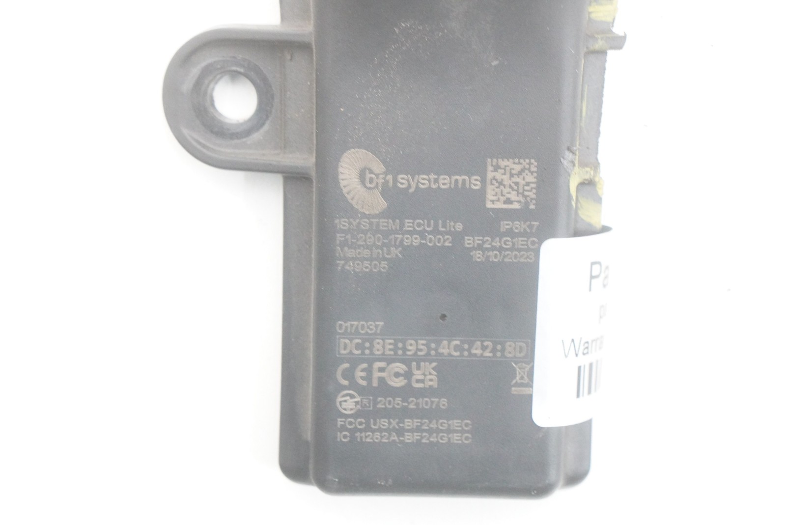 Ferrari 296 Challenge 2025 Tpms sensor P/N 749505