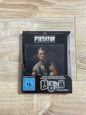 Predator 1987 Arnold Schwarzenegger Kult Limitierte Cinedition Blu Ray neuwertig