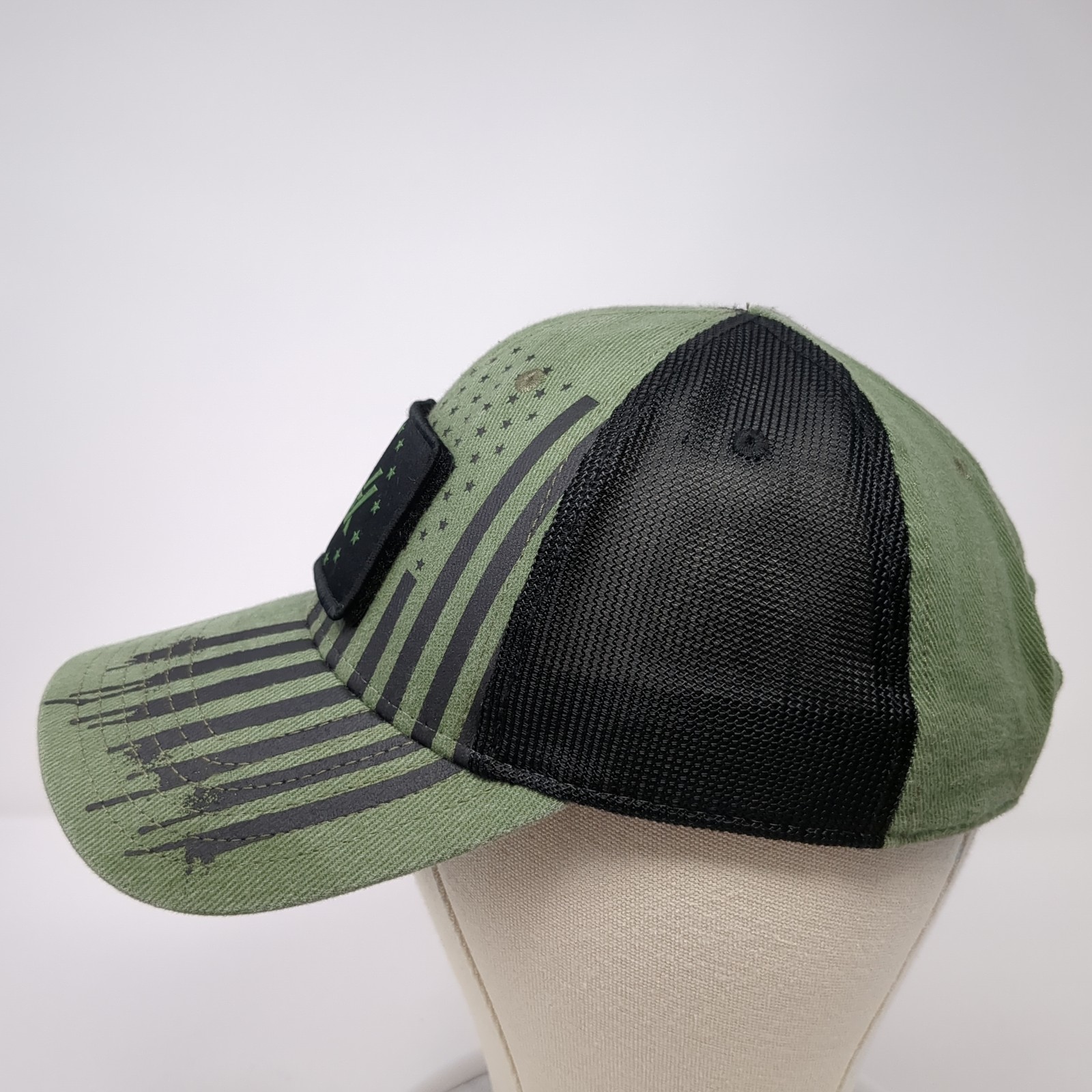 Vortex Strapback Baseball Cap Green One Size Adju… - image 3