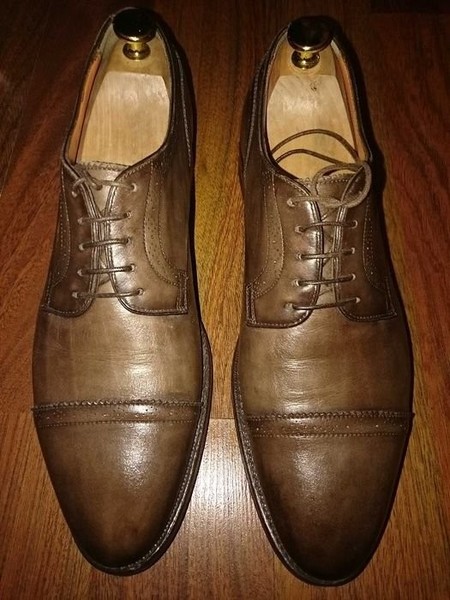 Herren Santoni Stiefel Leder 41