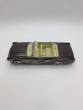 1963 Lincoln Continental Convertible 164 Jada Old Skool Brown With Pinstripes