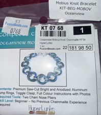 Mobius Knot Bracelet Oceanview Hyperlynks Kit New