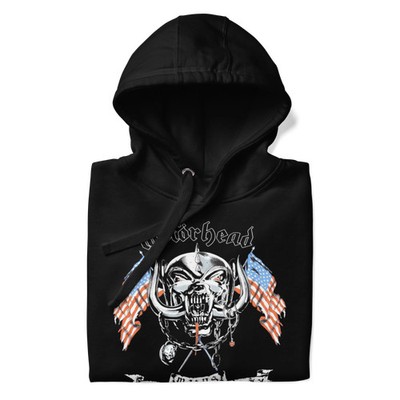 Motorhead Vintage 1992 Nemo Malus Felix Mens Officially Licensed Hoodie Black