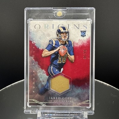 2016 Panini Jared Goff RC Origins Patch Rare /99 Super Nice - Player Worn