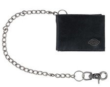 Dickies Men's Leather Bifold Chain Wallet