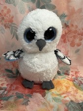 TY Beanie Boos Spells the Owl Plush Blue Glitter Eyes 6”