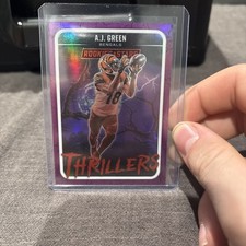 2025 Panini Rookies & Stars Thrillers Purple A.J. Green #9 /35 Bengals NFL