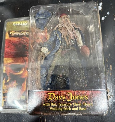 RARE‼️ NECA Davy Jones Figure Captian of Octopus Caribbean