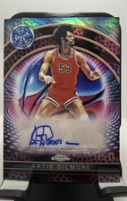 Topps Cosmic Chrome Artis Gilmore Certified Autograph 31/55 #155 Bulls NBA