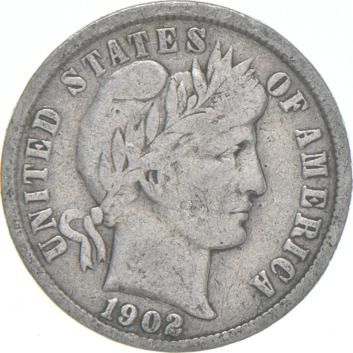 1902 Year Silver Barber Dimes (1892-1916) for sale | eBay