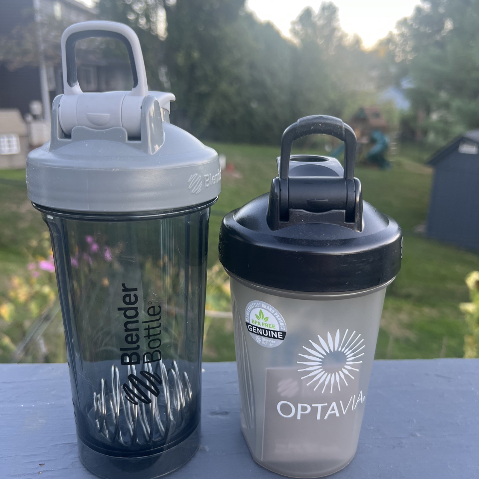 optavia blender bottle class 20 oz black + 24oz Bonus Bottle