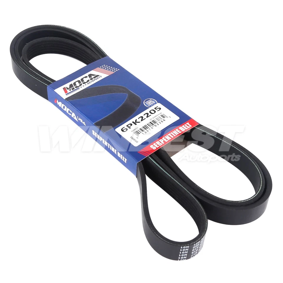 Kit de componentes de cinturón Serpentine para 07-13 Dodge Nitro Jeep Liberty Ram 1500 Aspen Foto 3 de 4