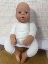 Zapf Creation Chou Chou Puppe ~ funktionstüchtig ~ 19" Vinyl & weicher Körper Baby