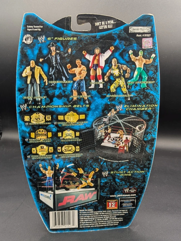 WWE Jakks John Cena Action Figure Ruthless Aggression Series 11.5 New - Image 2 of 4