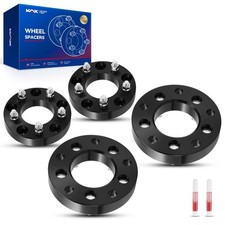 Kax 4pcs 5x5.5 To 5x5 1.25 Inch Lug Wheel Adapters Changes Bolt Pattern Fit For