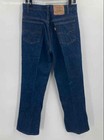 Levi's Mens Blue Dark Wash Coin Pocket Denim Straight Jeans Size 33x31 — photo 2