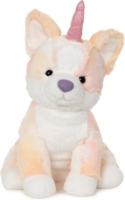 Gund Glamour Corgicorn soft plush corgi unicorn stuffed animal dog toy 12'' tall