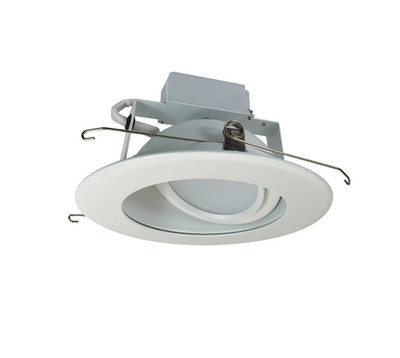 Lot Of 5 Nora Lighting Cobalt Adjustable 6'' LED Recessed Trim NLCBC-66930XMPW
