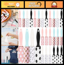 36 Pcs Mini Lint Rollers - Travel Size Sticky Hair Remover for Clothes Pet Hai