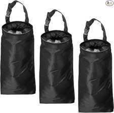 3PCS Hanging Car Garbage Bag for Back Seat, Universal Detachable Tr Size: 3PCS