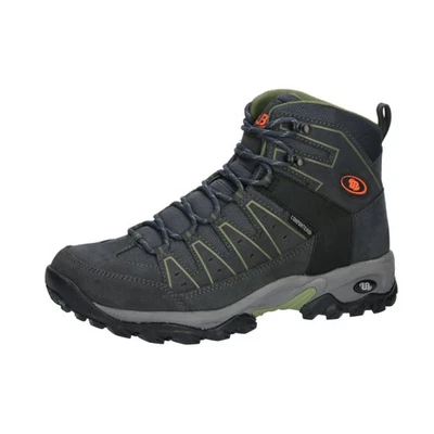 Brütting chaussures de randonnée Mount Pinos High avec comfortex - Gris avec Ver - Photo 1/4