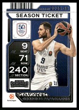GEORGIOS PAPAGIANNIS 2025-26 Panini Contenders EuroLeague Season Ticket #16