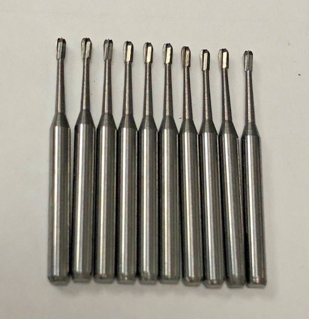 Lot of 53 Brasseler Assorted Dental Carbide Burs 330, 957, round burs
