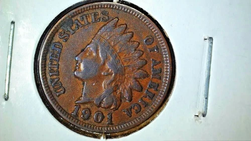 Lot of 6 Indian Head Pennies.  All "EXTREMELY FINE" condition or BETTER