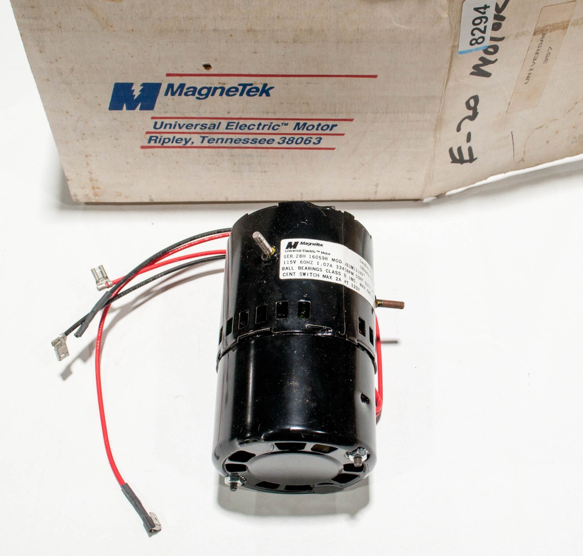 Magnetek 357 Shaded Pole Motor 1/30 HP 3000 RPM 115V 1.1A