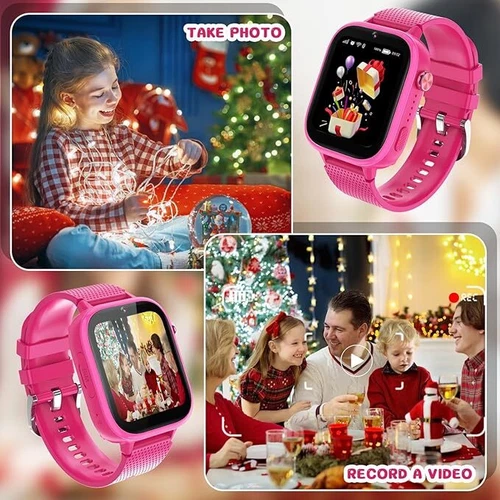 Kids Smart Watch Game Watch 4G With Two-Way Talk SOS GPS For Boys Girls Gift - Picture 34 of 36