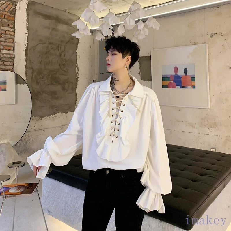 Pirate style shirt clearance