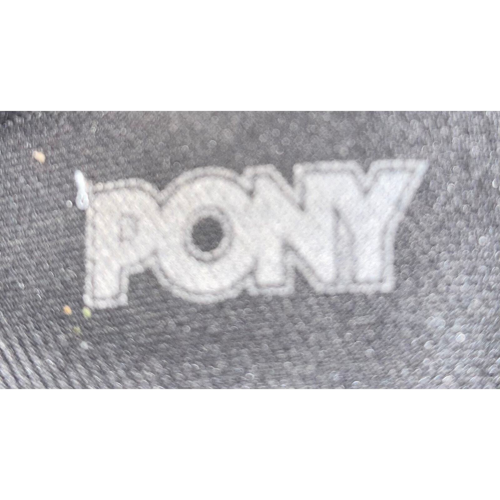 Scarpe stringate Pony PP1 Pro uomo nere sneakers taglia 10 sportive casual