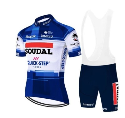 SOUDAL Quick Step Trikot + Radhose, neu, Größe XL