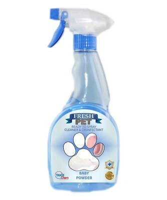 Fresh Pet Spray Cleaner Paw Friendly 500 ml - Baby Powder