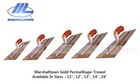 Marshalltown PermaShape GOLD Plasterers Plastering Finishing Trowel 11" - 16"