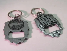 Key Chain Metal Bottle Opener ~ GOOSE ISLAND Beer Hop Design ~ Chicago, ILLINOIS