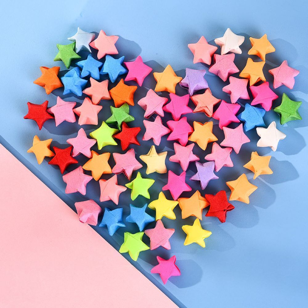 Paper Strips to Make Origami Stars, 540/1350 Sheets Origami Star