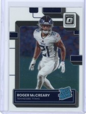 Roger McCreary Rookie RC 2022 Panini Donruss Optic Base #259 Tennessee Titans