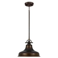 Elstead Emery HäNgeleuchte E27 28Cm Palladianische Bronze
