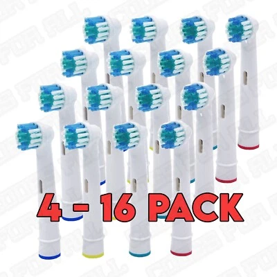 Toothbrush Heads Oral B Braun Compatible Electric Replacement Brush Head