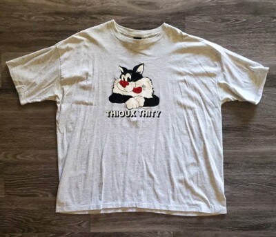 Vintage 90s Thioux Thity - Sylvester The Cat - T Shirt XXXXL