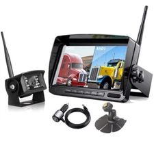 7'' Digital Wireless  Monitor Rear View Backup Camera For RV/Trailer/Motorhome