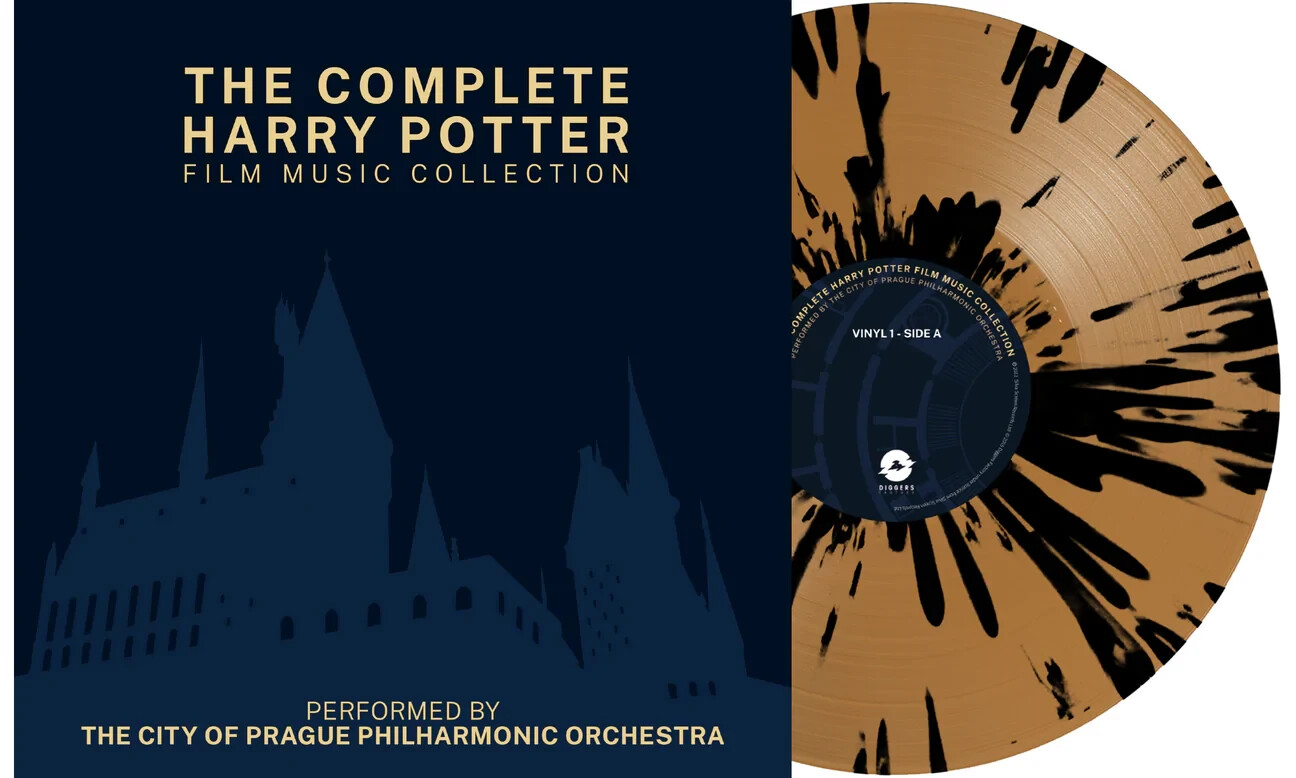 The Complete Harry Potter Film Music Collection Gold Black Splatter The Complete Harry Potter Film Music Collection Gold Black Splatter