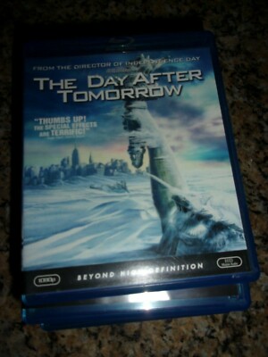 THE DAY AFTER TOMORROW BLU-RAY DISC VERY GOOD